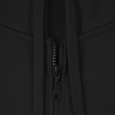 Толстовка на молнии с капюшоном Siverga Heavy 2.0, черная, размер 3XL