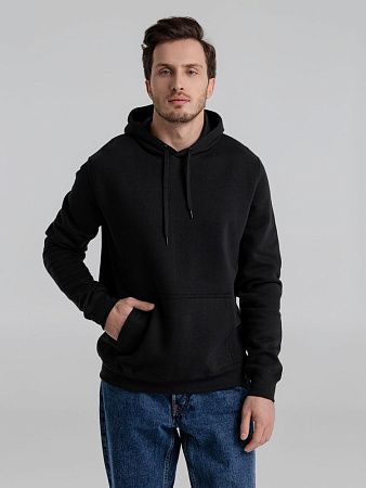 Толстовка с капюшоном Slam 320, черная, размер XS