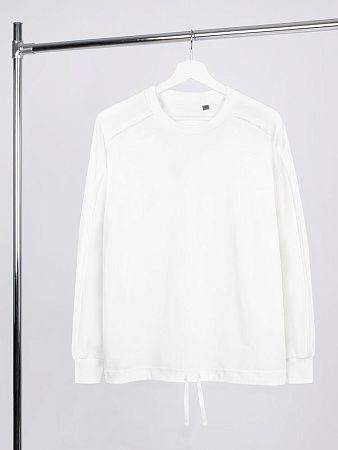 Свитшот унисекс Vozduh, молочно-белый, размер XS/S