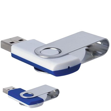 Флешка TWIST MIX Бело-синяя 4012.07.01.32ГБ