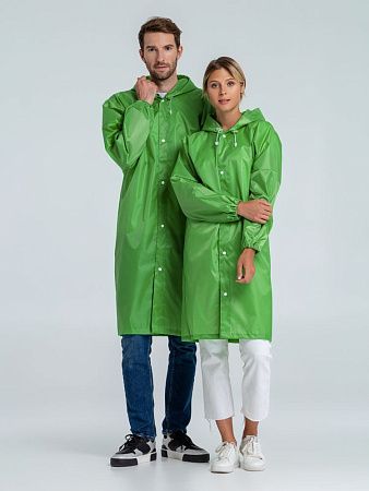 Дождевик унисекс Rainman Strong, ярко-зеленый, размер M