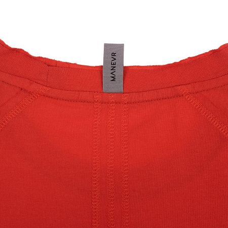 Футболка унисекс Vozduh 1.0, красная, размер S