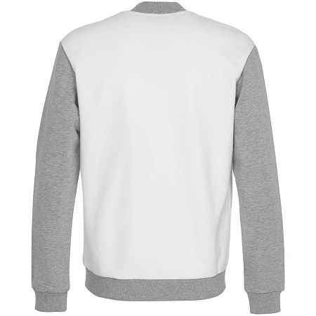 Бомбер College, молочно-белый, размер XS v2