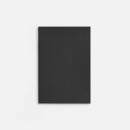 Блокнот Marco в клетку, черный