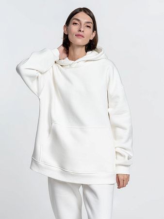 Худи Kulonga Oversize, молочно-белое, размер XL/2XL