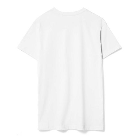 Футболка унисекс T-Bolka 160, белая (белоснежная), размер XS