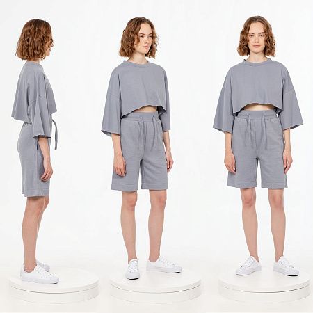 Шорты J3, серые, размер XL/2XL