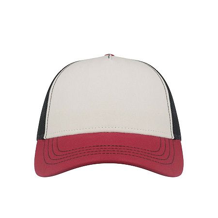 Бейсболка RAPPER CANVAS-S, 5 клиньев, пластиковая застёжка