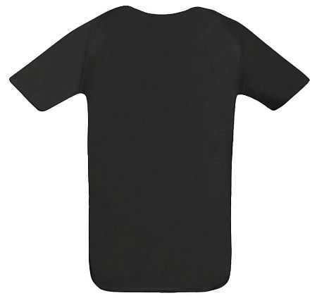 Футболка унисекс Sporty 140, черная, размер 3XL