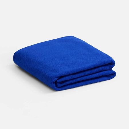 Флисовый плед Warm&Peace XL, ярко-синий