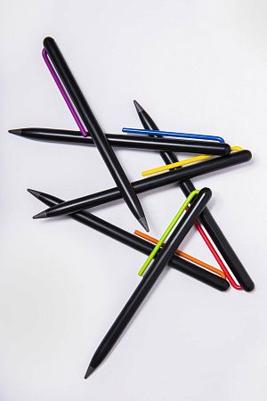 Карандаш GrafeeX с синим клипом в чехле