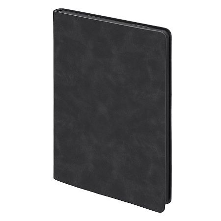 Ежедневник Flexy Luba А5, черный, недатированный, в гибкой обложке