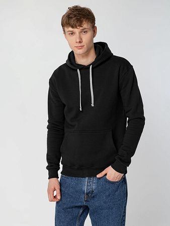 Толстовка с капюшоном Unit Kirenga Heavy, черная, размер XS