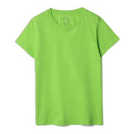 Футболка женская T-bolka Lady, зеленое яблоко, размер M