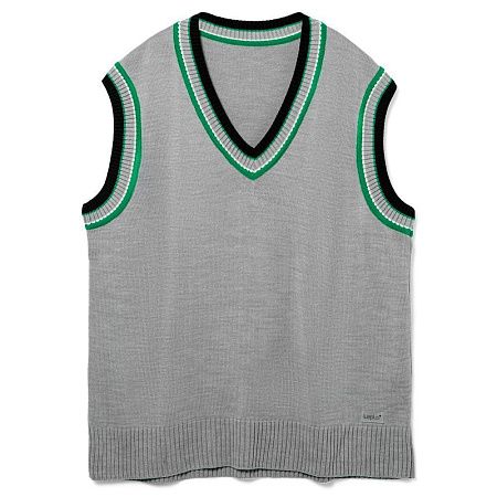 Жилет оверсайз унисекс Cornell в сумке, светло-серый, размер S/M