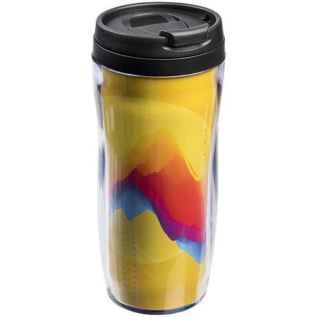 Термостакан Poster, с черной крышкой