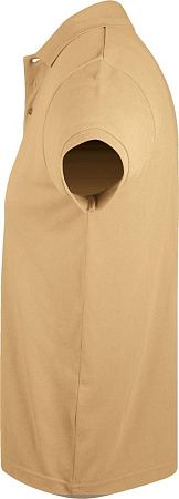 Рубашка-поло Prime Men бежевая, размер 3XL