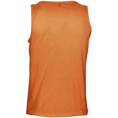 Майка мужская Justin 150, оранжевая, размер M