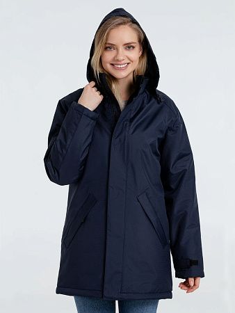 Куртка на стеганой подкладке Robyn, темно-синяя, размер 3XL