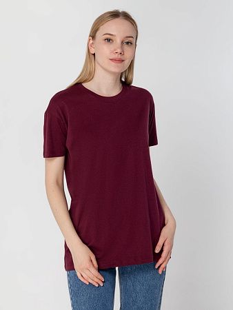 Футболка унисекс Regent 150, бордовая, размер XL