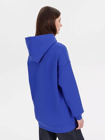 Худи оверсайз унисекс Outshine, ярко-синее, размер XS/S