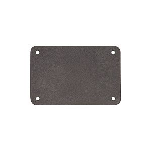 Шильд 4х6 см имитация кожи