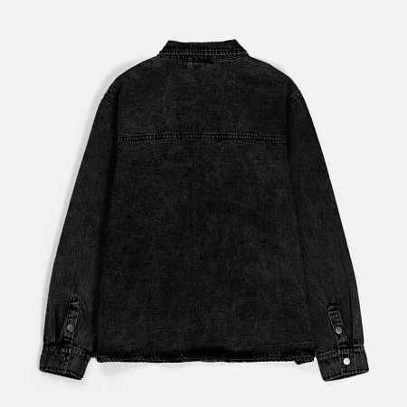 Куртка джинсовая O3, черная, размер XL/2XL