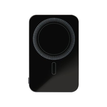 Внешний аккумулятор Artex PD 5000mAh с функцией беспроводной зарядки 15W, черный