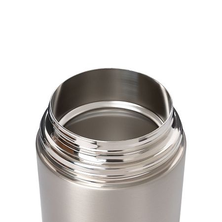 Термос для еды Bento, серебряный