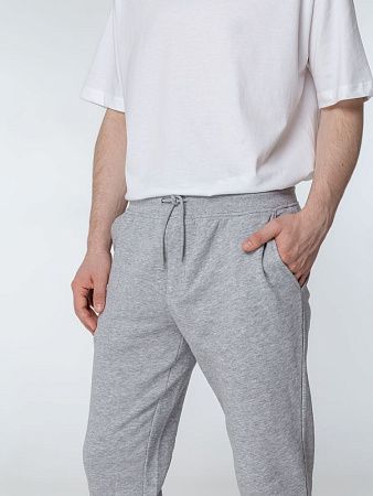 Джоггеры Jumbo, серый меланж, размер XS