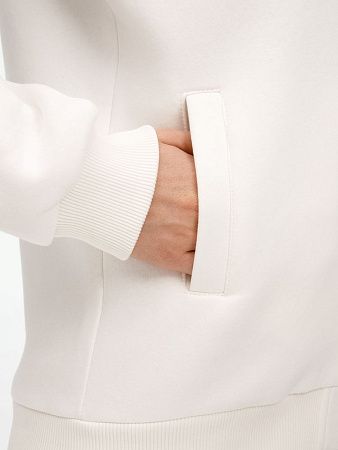 Бомбер унисекс Estado, молочно-белый, размер M