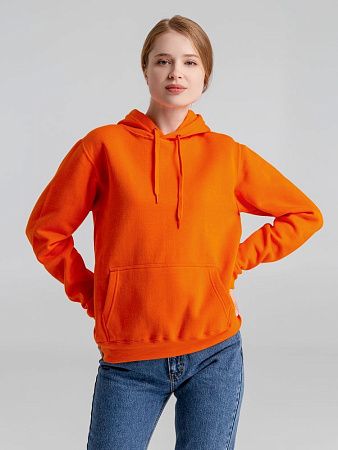 Толстовка с капюшоном Slam 320, оранжевая, размер XL