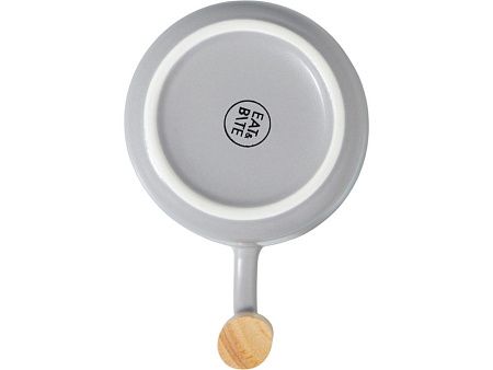 Кружка с ручкой и крышкой из каучукового дерева «Jeny»