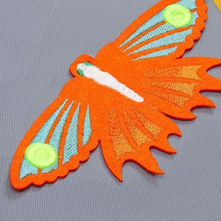 Заготовка из фетра Felt S, оранжевый неон