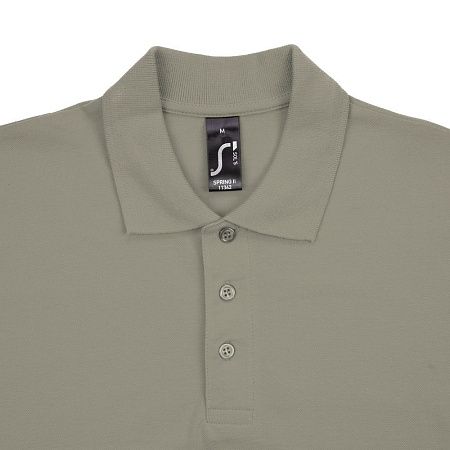 Рубашка поло мужская Spring 210, хаки, размер S