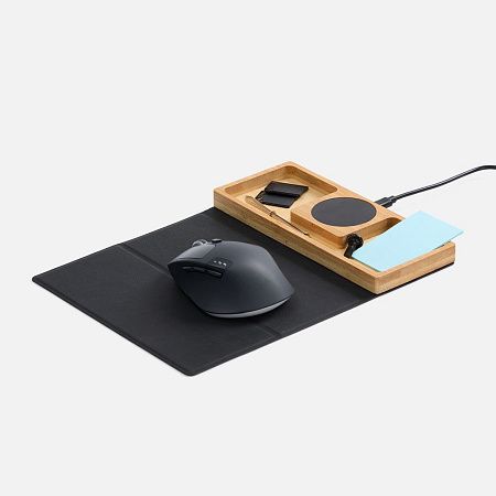 Складной коврик для мышки с беспроводной зарядкой Midstream ver.2