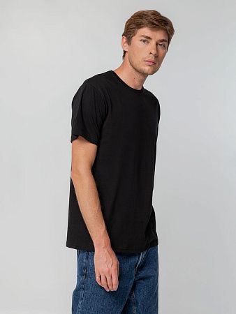 Футболка унисекс T-bolka 140, черная, размер 3XL