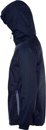 Ветровка Skate, темно-синяя с ярко-синим, размер L