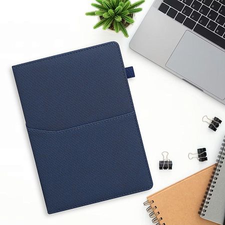 Ежедневник Smart Asti Linen А5, оранжевый, недатированный, в твердой обложке с поролоном