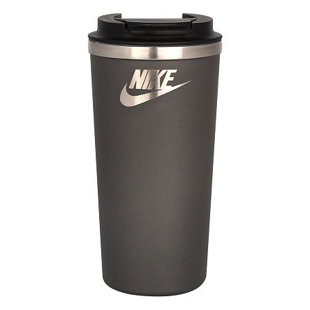 Термокружка вакуумная Palermo, серая, матовая поверхность