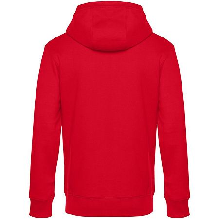 Толстовка с капюшоном унисекс King, красная, размер 3XL