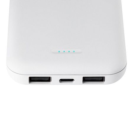 Внешний аккумулятор SIRIUS SOFT LIGHT TYPE-C с подсветкой, 10000 мА·ч Белый 5041.07