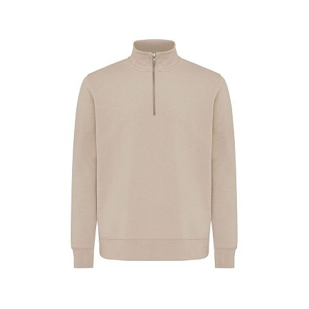 Свитшот на молнии Iqoniq Elgon из переработанного хлопка, 300 г/м²