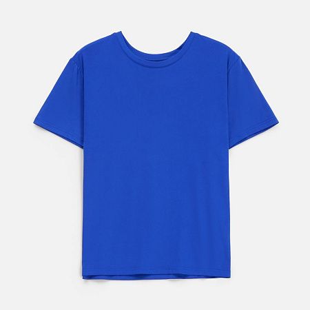 Футболка унисекс Senti, ярко-синяя, размер S