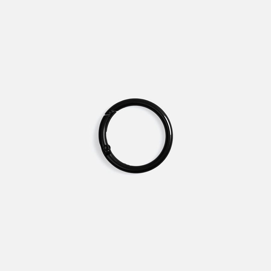 Карабин-кольцо Claus, L, черный