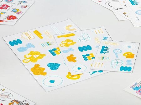 Наклейки UV-DTF Stiker Pack на заказ, S