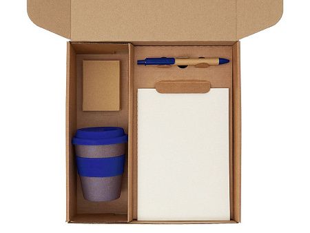 Набор «Halm» с блокнотом, ручкой и стаканом