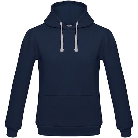 Толстовка с капюшоном Unit Kirenga Heavy, темно-синяя, размер XS