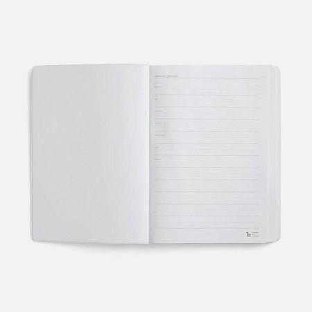 Ежедневник Tact, недатированный, белый