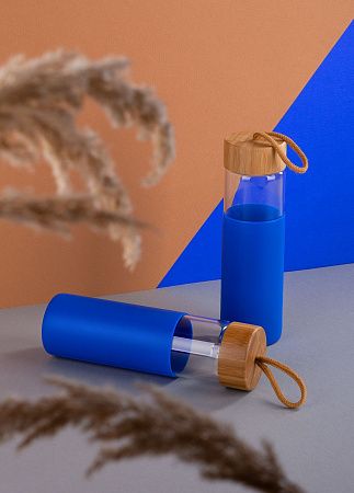 Бутылка для воды "Wellness" в силиконовом чехле